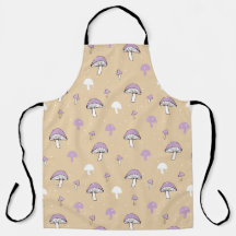 Cogumelos lavandas na neve