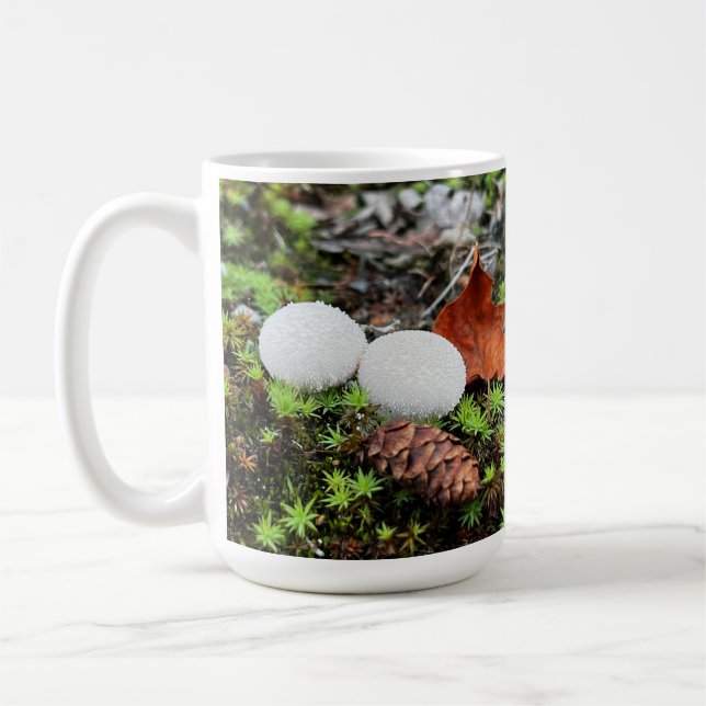 Cogumelos Puffball - 15 oz. Caneca (Esquerda)