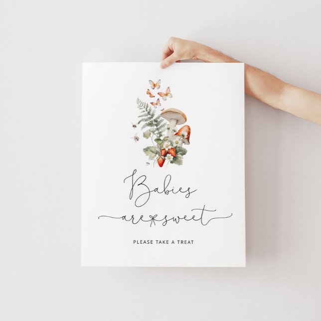 Cogumelos selvagens Caipira Os bebês são Poster do (Criador carregado)