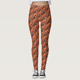 Cogumelos translúcidos em Leggings Modernos Person