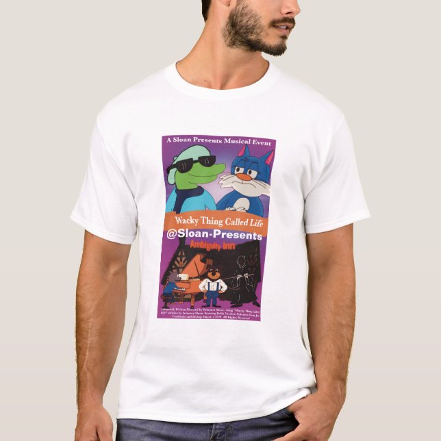 Coisa Maluca Chamado Vida - Camiseta Masculina (Frente)