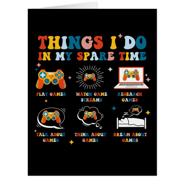 Coisa Que Faço No Cartão De Aniversário De Jogador (Frente)