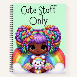 Coisas Bastantes - Kawaii Rainbow Verde