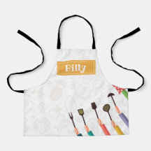 Coisas de Cozinha Laranja Apron