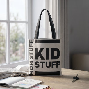 "Coisas de Mãe Coisas de Criança" Bolsa Tote Min