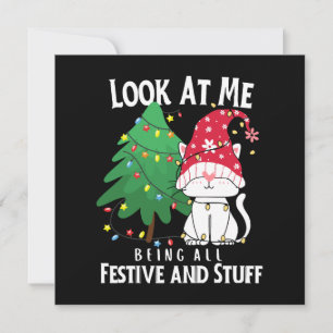 Coisas Divertidas Gato de Natal