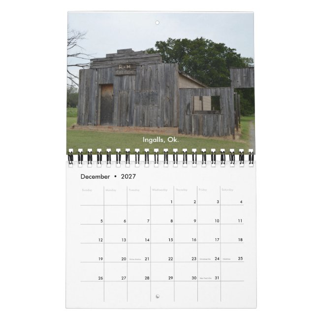 Coisas Esquecidas Calendário de 2017 (Dez 2027)