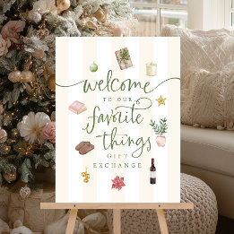 Coisas Favoritas Dar Sinal de Boas-vindas ao Excha