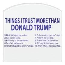 COISAS QUE EU CONFIO MAIS DO QUE O Sinal de DONALD