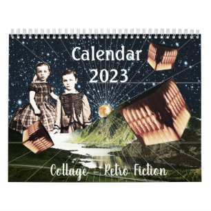 Colagem - Calendário de Ficção Retroativa