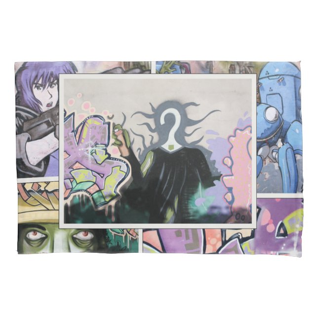 Colagem Colorida Grungy Street Art alt 3 (Frente)