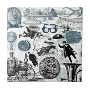 Colagem Colorized de Steampunk