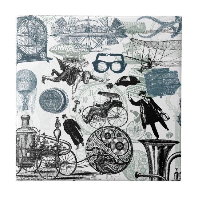 Colagem Colorized de Steampunk (Frente)