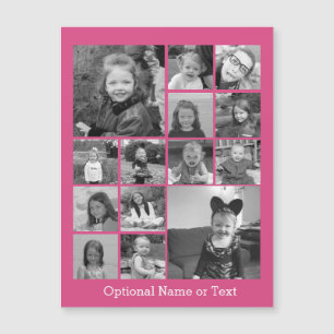 Colagem da foto de Instagram - rosa de até 14