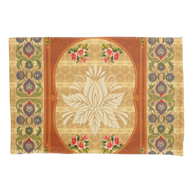 Colagem da safra Retro com rendas e flores (Frente-Esquerda)