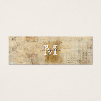 Colagem de borboletas Monograma BAckground