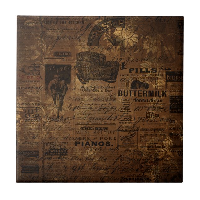 Colagem de Café Vintage (Frente)