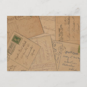 Colagem de Cartões Postais Vintage