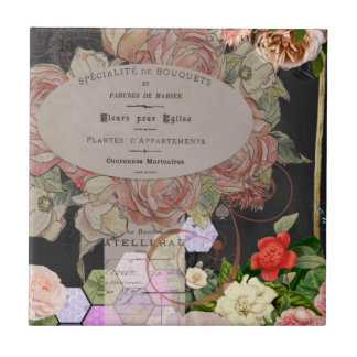 Colagem de chiques, chic francês,country rustic,fl