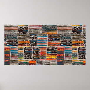 Colagem de colagem de colagem sem falhas impressão