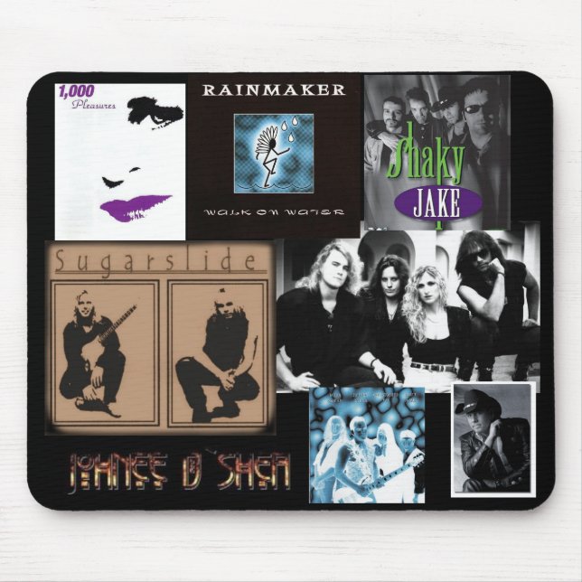 Colagem de D'Shea - Mousepad (Frente)