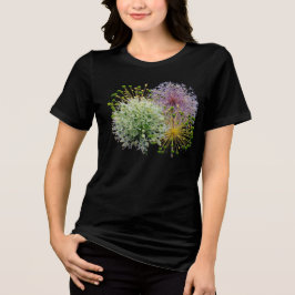 Colagem de Flor de Alho Decorativa Minimalista