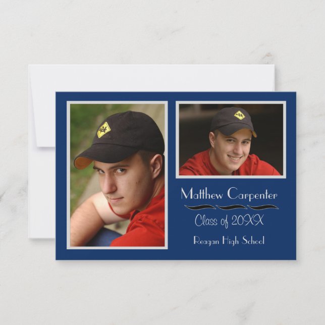 Colagem de Foto Azul e Cinza 2 - Anúncio de Forman (Frente)