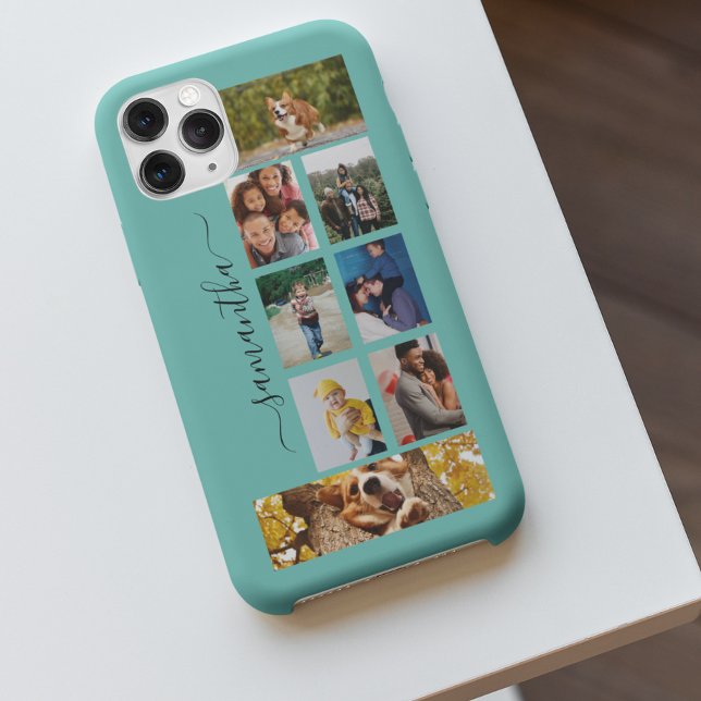 Colagem de Fotografias Caligrafia Monograma Nome S (Criador carregado)