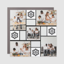 Colagem de Fotografias com design Floral 5