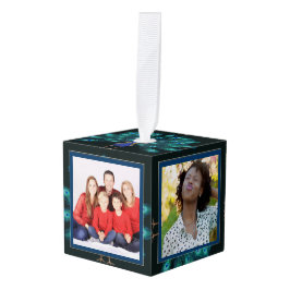 Colagem de Fotografias CUBE Enfeites de natal Peac