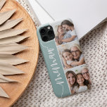 Colagem de Fotografias da Vovó no Script Memaw<br><div class="desc">Celebre seu status de avó com esta capa de telefone especial com três fotos valiosas de sua neta,  neto ou netos. O apelido "Memaw" aparece ao longo do lado esquerdo em letras elegantes de script de caligrafia para um toque pessoal único.</div>