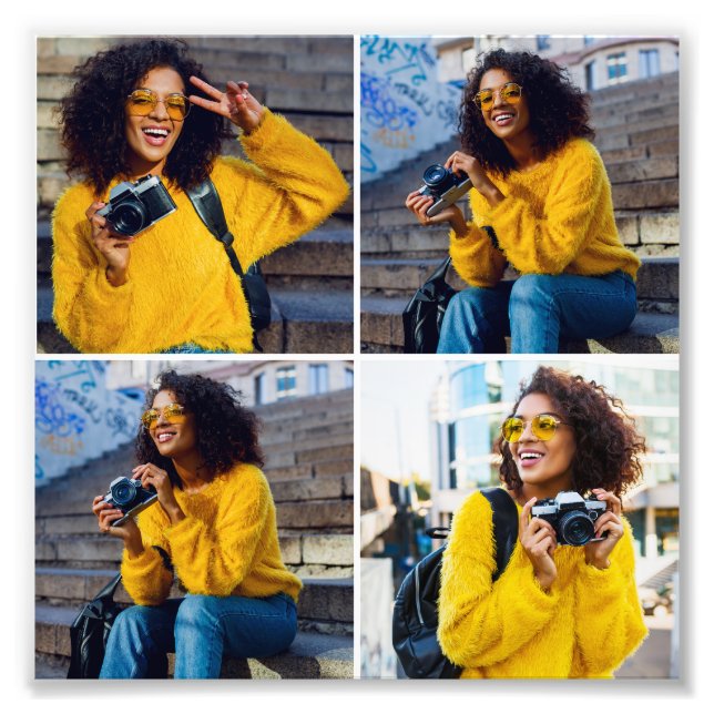 Colagem de Fotografias do Design 4 (Frente)