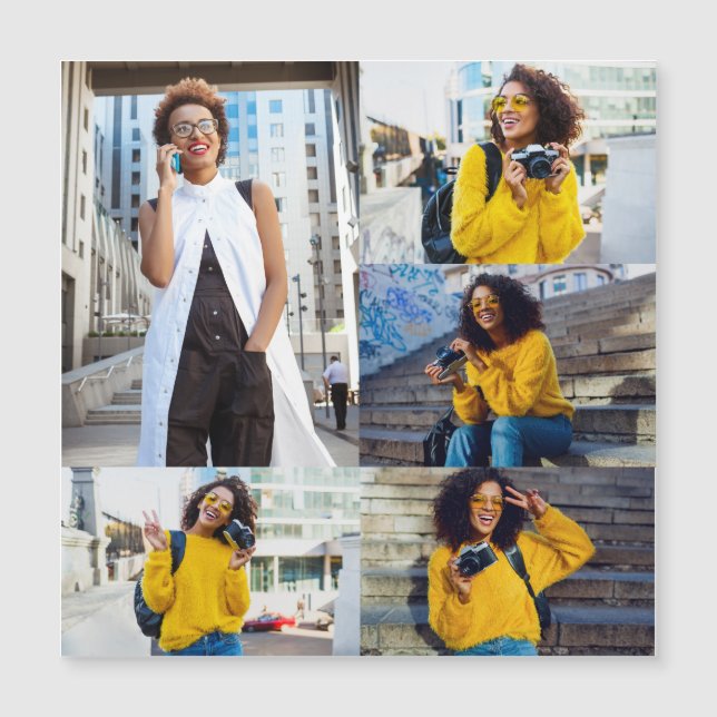 Colagem de Fotografias do Design 5 (Frente)