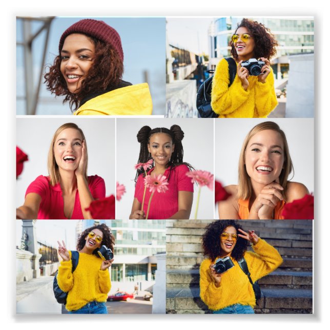 Colagem de Fotografias do Design 7 (Frente)