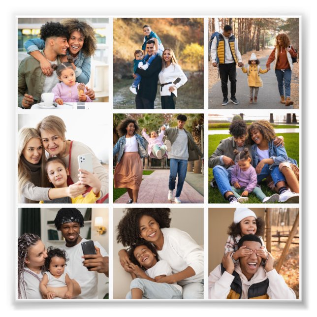 Colagem de Fotografias do Design 9 (Frente)