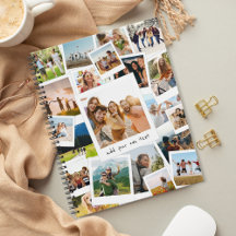 Colagem de Fotografias do Scrapbook Moderno