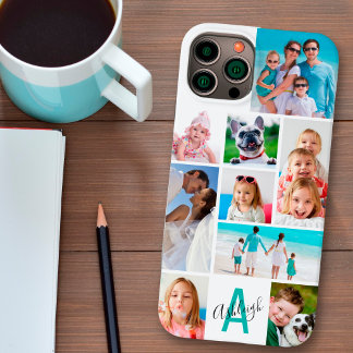 Colagem de Fotografias Personalizada 9 Nome do Mon