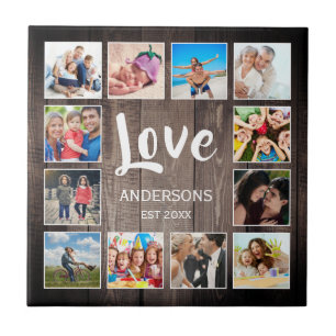 Colagem de Fotografias Personalizada Farmhouse Rus