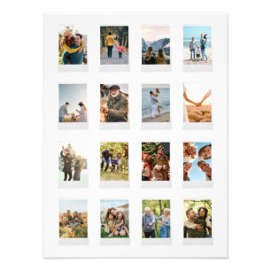 Colagem de Fotografias Personalizada Instant Film