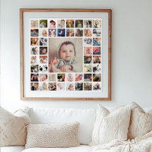 Colagem de Fotografias Personalizadas de Memórias 