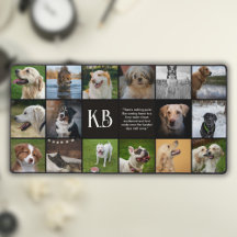 Colagem de Fotografias Única do Monograma Moderno 