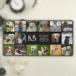 Colagem de Fotografias Única do Monograma Moderno 