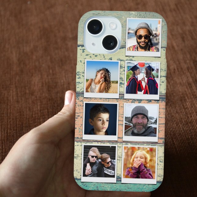 Colagem de Fotos (iPhone case with 7 custom photos)