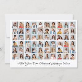 Colagem De Fotos 60 Adicione Seu Próprio Cartão De