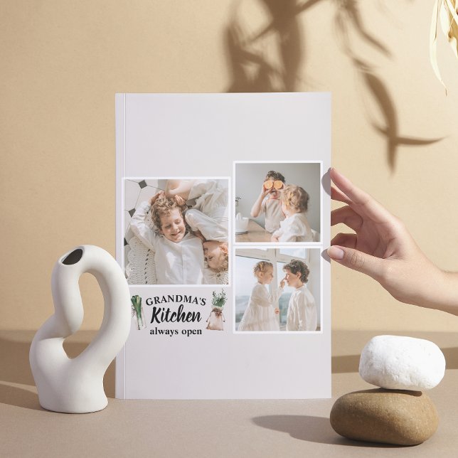 Colagem de Fotos & A Cozinha da Vovó Está Sempre A (Criador carregado)