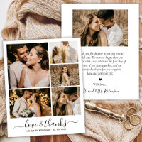 Colagem de Fotos Amor e Agradecimento Agradeciment