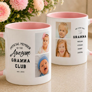Colagem de Fotos Caneca GRAMMA Incrível