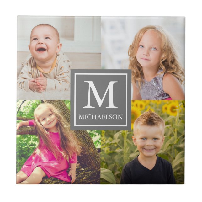 Colagem de Fotos da Família (Frente)