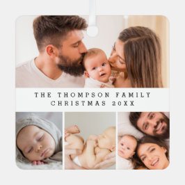 Colagem de Fotos da Família Mínima Personalizada n