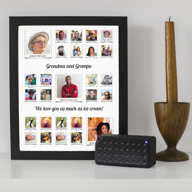 Colagem de Fotos da Família Vovô Vovô (Criador carregado)